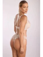 Dámska push-up podprsenka Luna PU-1103 Béžová - Kinga