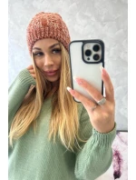 Fleecová čiapka Melisa K241 červená