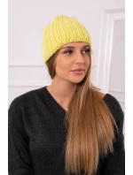 Dámska čiapka Rebecca K345 yellow