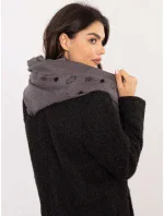 Šál AT SZ 23504.93P tmavosivý