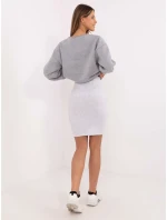 Sukňa RV SD 8961.38 svetlosivá