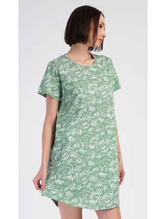 Dámska nočná košeľa s krátkym rukávom Hawaii