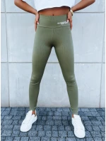 Dámske športové legíny SIMPLE LIFE green FashionStreet UY1614 Dámske športové legíny SIMPLE LIFE green FashionStreet UY1614