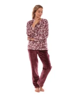 Dámske pyžamo Flora 6456 mave wine - Vestis Dámske pyžamo Flora 6456 mave wine - Vestis