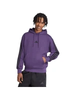 Pánska mikina adidas Essentials 3-Stripes Fleece Sweatshirt purple JX0740 pánska