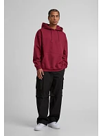 Build your Brand BB 006 Oversize mikina s kapucňou z hrubej bavlny 56.B006 čierna