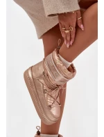 Śniegowce Damskie Z Wiązaniem O'NEILL LISA WOMEN HIGH 90253012.99U Złote