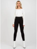Dámske legíny VI LG 5020.17X Black With Beige - FPrice Dámske legíny VI LG 5020.17X Black With Beige - FPrice