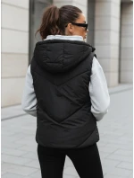 Dámska prešívaná vesta LIKEHUGS black FashionStreet TY4978