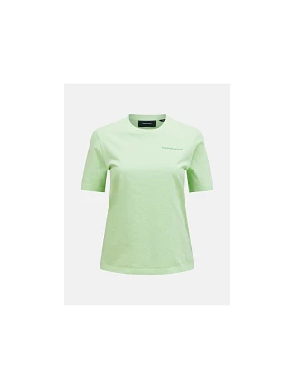 Tričko PEAK PERFORMANCE Original Small Logo Tee Women, zelené Tričko PEAK PERFORMANCE Original Small Logo Tee Women, zelené