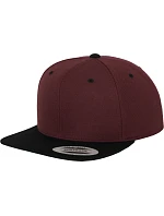 Flexfit 6089M 6-panelová snapbacková čiapka 55.6089 bordová/čierna Flexfit 6089M 6-panelová snapbacková čiapka 55.6089 bordová/čierna