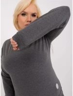 Blúzka RV BZ 9259.97 tmavosivá