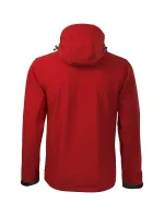 Pánska výkonná softshellová bunda červená