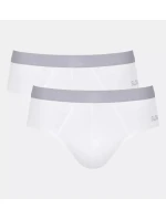 Pánske nohavičky GO ABC 2.0 Brief 2P - WHITE - biela 0003 - SLOGGI