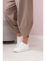 Bavlnená mikina nohavice set fango