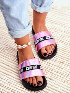 Dámske tenisky Big Star Pink Holo GG274A008