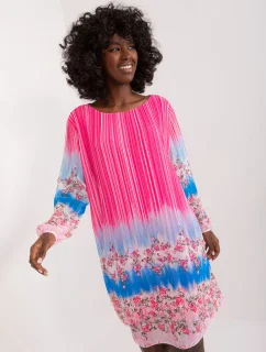 DHJ SK N8524 Šaty.14X tmavoružová