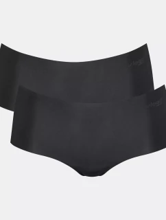 Dámske nohavičky ZERO Microfibre 2.0 Short 2P - BLACK - čierne 0004 - SLOGGI