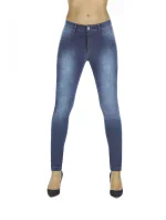 Dámske legíny Timea light blue - BAS BLEU