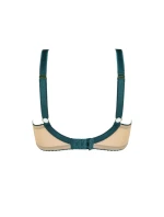 Dámska podprsenka 19224 Béžová a zelená zmes - Mediolano