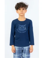 Detské pyžamo dlhé Sova