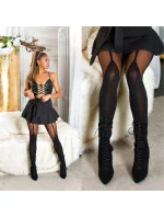 Dámske sexy pančuchy SH6416 black - In-Stylefashion Dámske sexy pančuchy SH6416 black - In-Stylefashion
