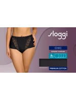 sloggi Chic Maxi 4P - BLACK - SLOGGI BLACK - SLOGGI
