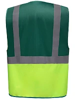 Yoko HVW 801 Hi-Vis multifunkčná vesta 79.W801 paramedic green/hi vis yellow Yoko HVW 801 Hi-Vis multifunkčná vesta 79.W801 paramedic green/hi vis yellow