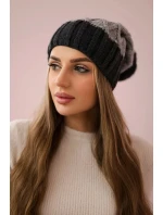 Milano fleecová čiapka K203 svetlo šedá + grafitová