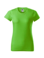 Základné tričko dámske jablkovo zelené