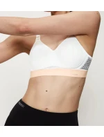 Dámska športová podprsenka Triaction Hybrid Lite P EX - WHITE - biela 0003 - TRIUMPH