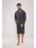 Pánsky župan De Lafense 811 Plush M-2XL