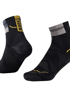 Ponožky BUFF Coolnet Quarter 137788901, čierne, veľkosť 36–38