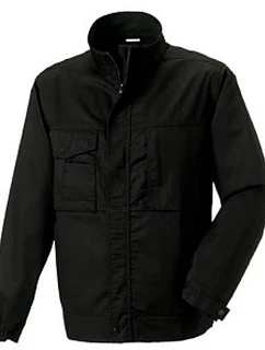 Russell Athletic 003M Bundu z polybavlny s keprovou väzbou 12.003M convoy grey