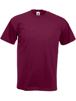 Tričko Fruit of the Loom Super Premium T 16.1044, bordová