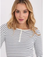 Blúzka WT BZ A1271.49 bielo-čierna