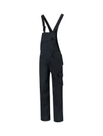 Priemyselné pracovné nohavice Dungaree Overall so šnúrkou unisex námornícka modrá