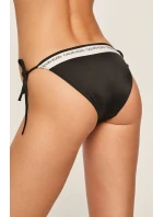 Spodný diel plaviek KW0KW00650-BEH čiernobiela - Calvin Klein Spodný diel plaviek KW0KW00650-BEH čiernobiela - Calvin Klein