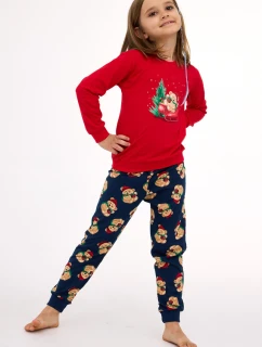 DIEVČENSKÉ DETSKÉ PYŽAMO DR 594/186 MEDVEDÍK