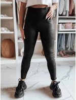 Dámske voskované legíny s vysokým pásom NIVANA black FashionStreet UY2295 Dámske voskované legíny s vysokým pásom NIVANA black FashionStreet UY2295