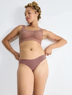 Dámske tangá ZERO Feel 2.0 Drobné tangá - BROWN - hnedá 1141 - SLOGGI