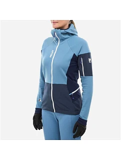 Lyžiarska bunda MILLET PIERRAENT HOODIE, modrá
