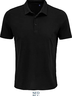 NEOBLU Octave Men Pánske džersejové polo 24.3572 deep black