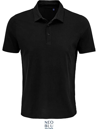 NEOBLU Octave Men Pánske džersejové polo 24.3572 deep black