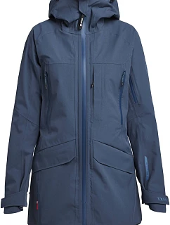 Tenson TXlite Shell Jacket Women – Nepremokavá dámska bunda 84.8099 tmavomodrá