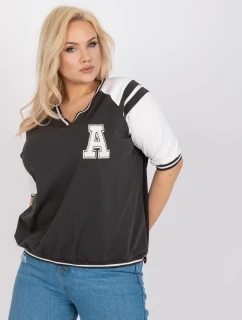 Blúzka RV BZ 7830.30 tmavá khaki