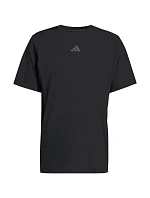 Pánske tričko adidas D4T PrimeLift 3 Stripes, čierne, KE9937 Pánske tričko adidas D4T PrimeLift 3 Stripes, čierne, KE9937