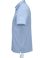 NEOBLU Octave Men Pánske džersejové polo tričko 24.3572 soft blue NEOBLU Octave Men Pánske džersejové polo tričko 24.3572 soft blue