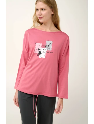 Vamp - Dámske pyžamo s potlačou 21925 - Vamp