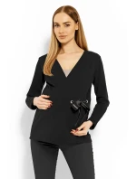 Tehotenská blúzka model 113236 PeeKaBoo